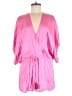 On The Road... Solid Pink Romper Size M - photo 1