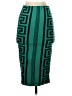 ASOS Graphic Green Formal Skirt Size 4 - photo 2