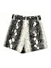 Assorted Brands Animal Print Silver Shorts Size 26 waist - photo 2
