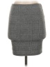 REVAMPED Houndstooth Gray Casual Skirt Size S - photo 1