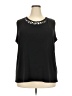 Evan Picone Black Sleeveless Blouse Size 3X - photo 1