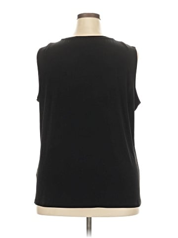 Evan Picone Sleeveless Blouse (view 2)