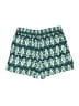 Wildfox 100% Rayon Print Teal Shorts Size Lg (3 or L) - photo 2