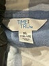 Time and Tru Checkered-gingham Blue Long Sleeve Button-Down Shirt Size XL - photo 7
