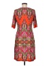 Studio 1 Paisley Orange Casual Dress Size 8 - photo 2
