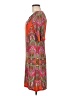 Studio 1 Paisley Orange Casual Dress Size 8 - photo 5