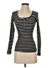 Shein Black Long Sleeve Henley Size 4 - photo 1