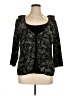 Notations Black 3/4 Sleeve Blouse Size 1X - photo 1