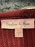 Harlow & Rose 100% Acrylic Burgundy Pullover Sweater Size L - photo 7