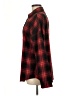 Fantaslook 100% Polyester Plaid Red Long Sleeve Blouse Size L - photo 5