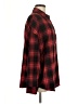 Fantaslook 100% Polyester Plaid Red Long Sleeve Blouse Size L - photo 4