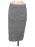 Others Follow 100% Polyester Houndstooth Silver Casual Skirt Size M - photo 1
