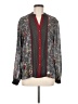 Jordan Gray Long Sleeve Blouse Size M - photo 1