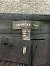 Mango Solid Black Dress Pants Size 6 - photo 4