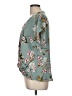Beacon 100% Polyester Teal Short Sleeve Blouse Size M - photo 5