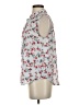 Elle 100% Polyester Floral White Sleeveless Blouse Size S - photo 5