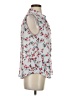 Elle 100% Polyester Floral White Sleeveless Blouse Size S - photo 4