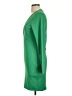 Haute Monde Solid Green Cocktail Dress Size L - photo 5