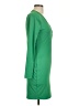 Haute Monde Solid Green Cocktail Dress Size L - photo 4