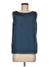 Maya Brooke 100% Polyester Blue Sleeveless Blouse Size 8 - photo 1