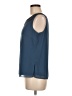 Maya Brooke 100% Polyester Blue Sleeveless Blouse Size 8 - photo 5