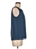 Maya Brooke 100% Polyester Blue Sleeveless Blouse Size 8 - photo 4