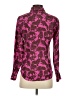 J.Crew Collection 100% Silk Animal Print Pink Blouse Size 00 - photo 2