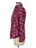 J.Crew Collection 100% Silk Animal Print Pink Blouse Size 00 - photo 5