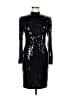 Assorted Brands 100% Polyester Black Cocktail Dress Size 6 - photo 1