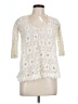 Ya Los Angeles Ivory 3/4 Sleeve Blouse Size L - photo 1