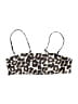 Unbranded Animal Print Brown Swimsuit Top Size M - photo 1