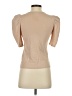 NATION LTD Tan Short Sleeve Turtleneck Size XS - photo 2