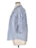 Unbranded Stripes Blue 3/4 Sleeve Button-Down Shirt Size XL - photo 5