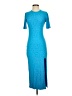 Samsoe Samsoe Blue Casual Dress Size S - photo 1