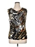 PREMISE Gold Sleeveless Top Size XL (petite) - photo 1