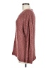 Taylor & Sage Tweed Burgundy Pullover Sweater Size M - photo 5