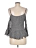 En Creme Gray 3/4 Sleeve Blouse Size M - photo 2