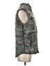 Thread & Supply 100% Polyester Gray Faux Fur Vest Size S - photo 4