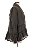 Free People 100% Cotton Gray Jacket Size L - photo 4