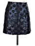 Broadway & Broome 100% Polyester Tweed Blue Formal Skirt Size 0 - photo 2