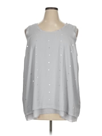 Melissa McCarthy Seven7 Sleeveless Blouse (view 1)