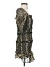 Olivaceous 100% Polyester Paisley Black Cocktail Dress Size S - photo 4