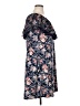 Perseption Concept Paisley Blue Casual Dress Size 1X - photo 4
