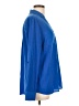 Talbots 100% Polyester Blue Long Sleeve Blouse Size L - photo 4