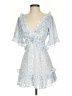 Olivaceous Blue Casual Dress Size S - photo 1