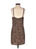 Reformation Animal Print Tan Cocktail Dress Size XS - photo 2