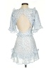 Olivaceous Blue Casual Dress Size S - photo 2