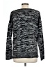 Oh MG! 100% Acrylic Print Black Pullover Sweater Size L - photo 2