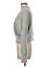 Knot Sisters Solid Gray Turtleneck Sweater Size M - photo 5