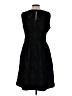 Elle 100% Polyester Paisley Black Cocktail Dress Size 12 - photo 2